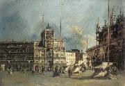 GUARDI, Francesco The Torre del'Orologio oil painting artist